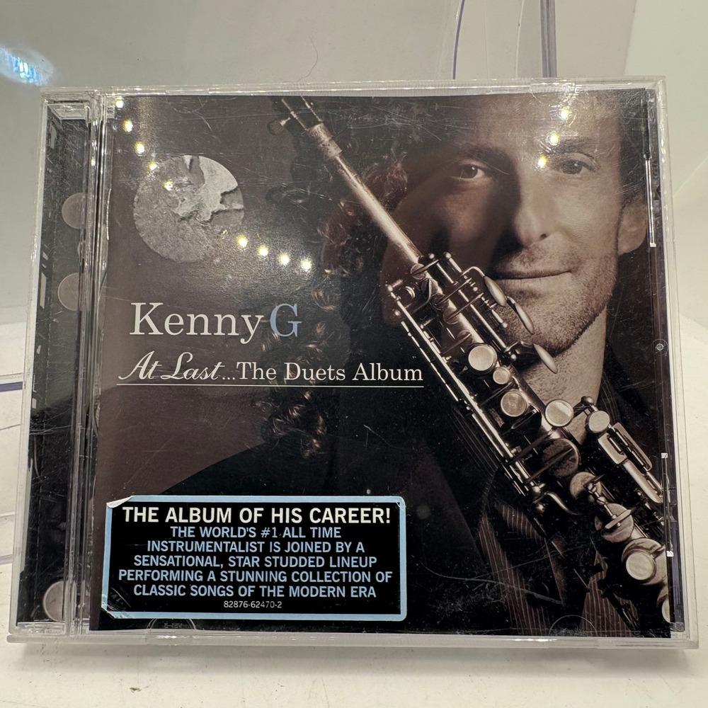 Kenny G At Last‎ The Duets Album CD Arista Records Music